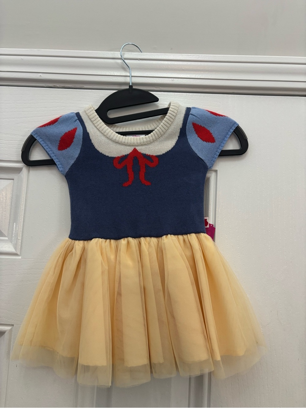 Disney Snow White Blue, Cream & Red Princess Tulle Dress Costume